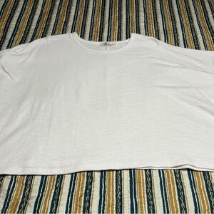 Zenana Outfitters White Crop Top